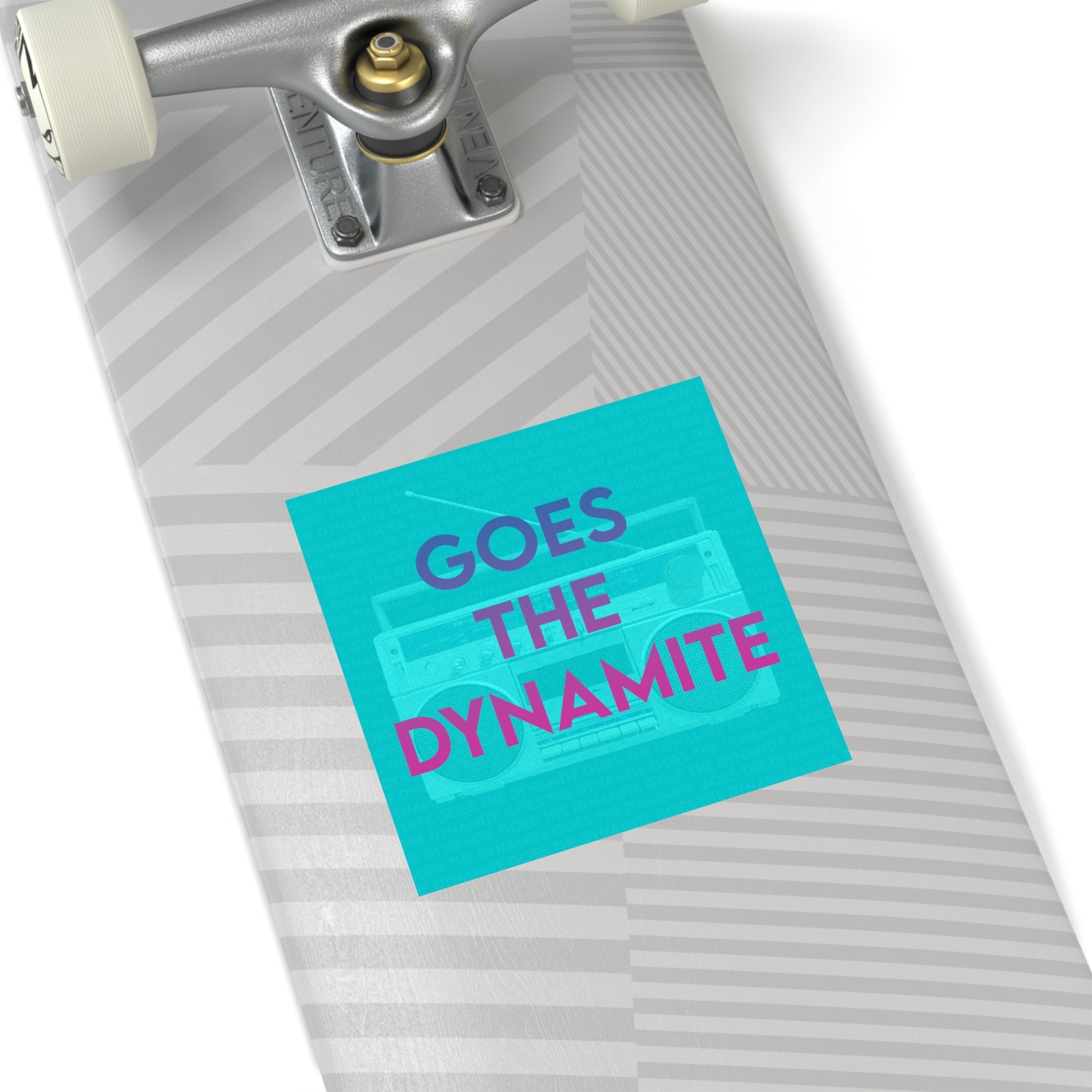 "Logo" Square Sticker, Indoor/Outdoor