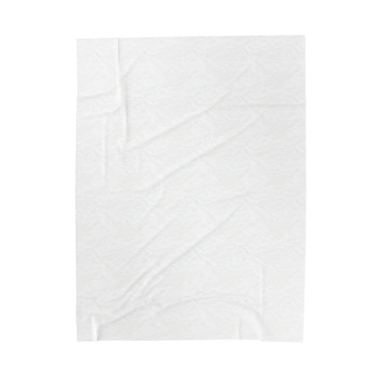 "Logo" Velveteen Plush Blanket