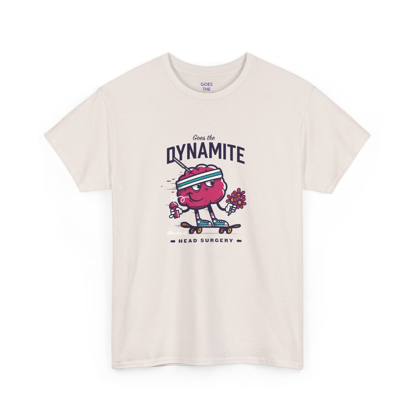 "Brainy" Unisex Heavy Cotton Tee