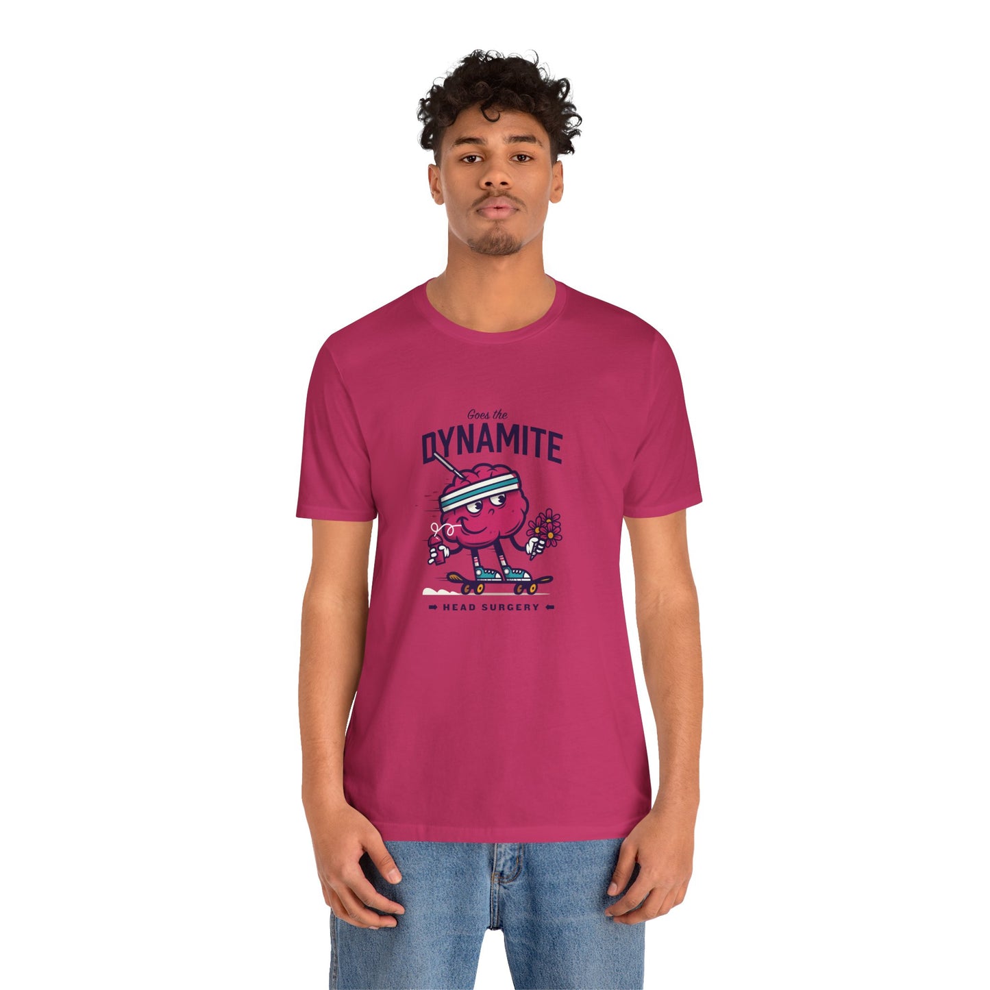 "Brainy" Unisex Jersey Short Sleeve Tee