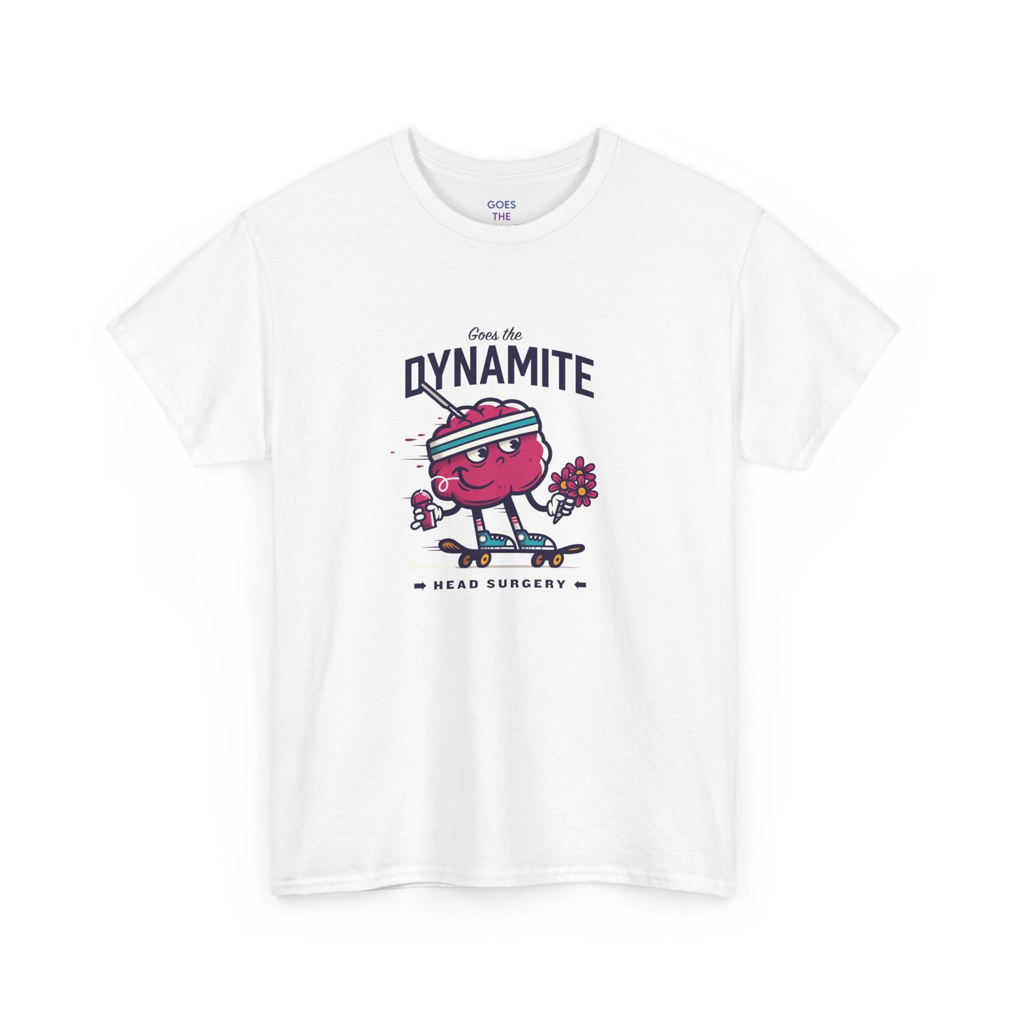 "Brainy" Unisex Heavy Cotton Tee