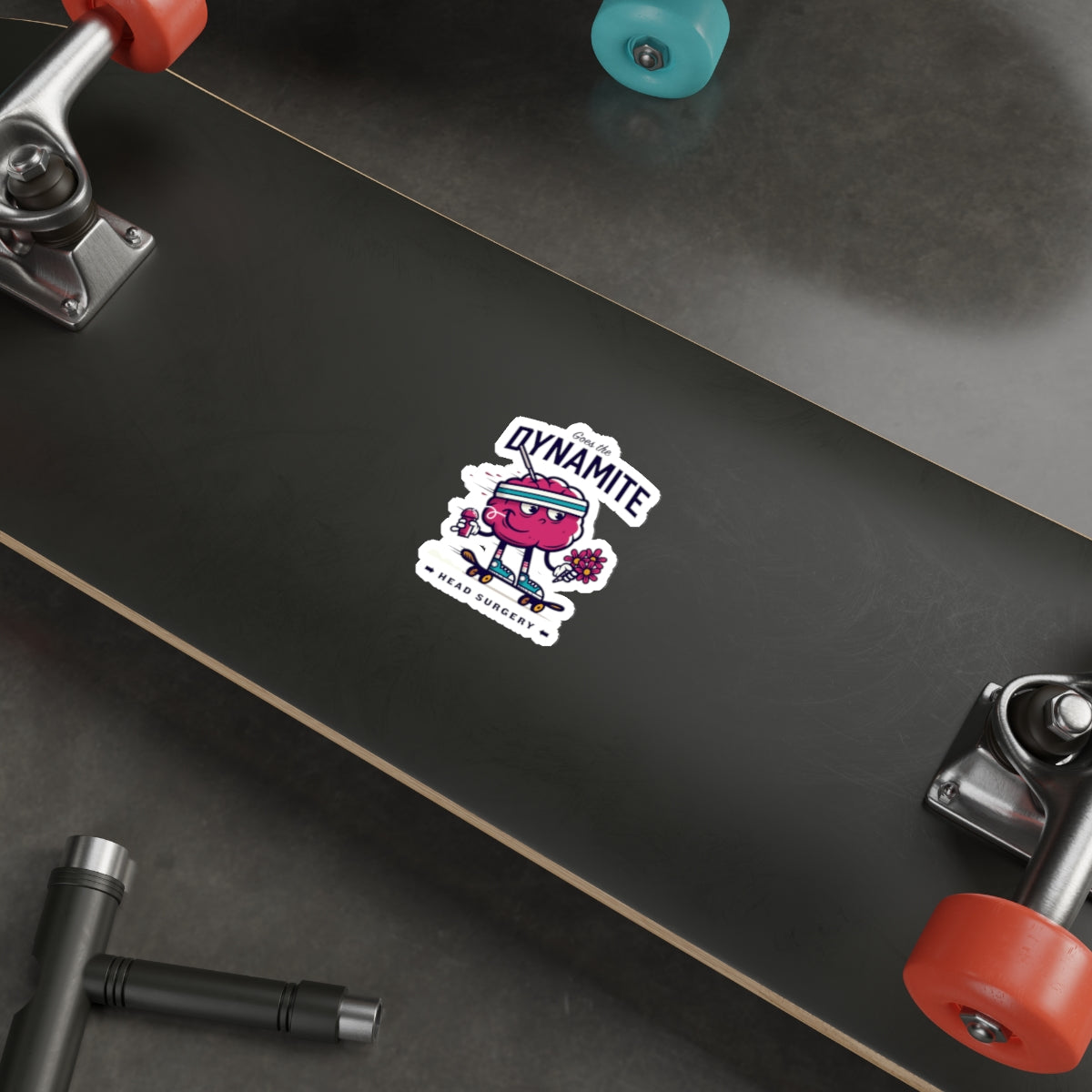 "Brainy" Die-Cut Sticker