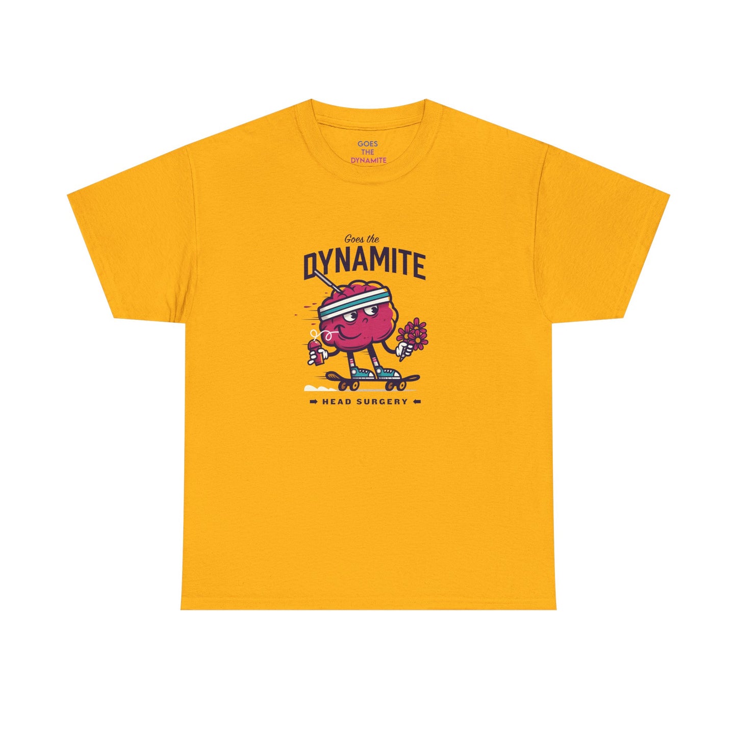 "Brainy" Unisex Heavy Cotton Tee