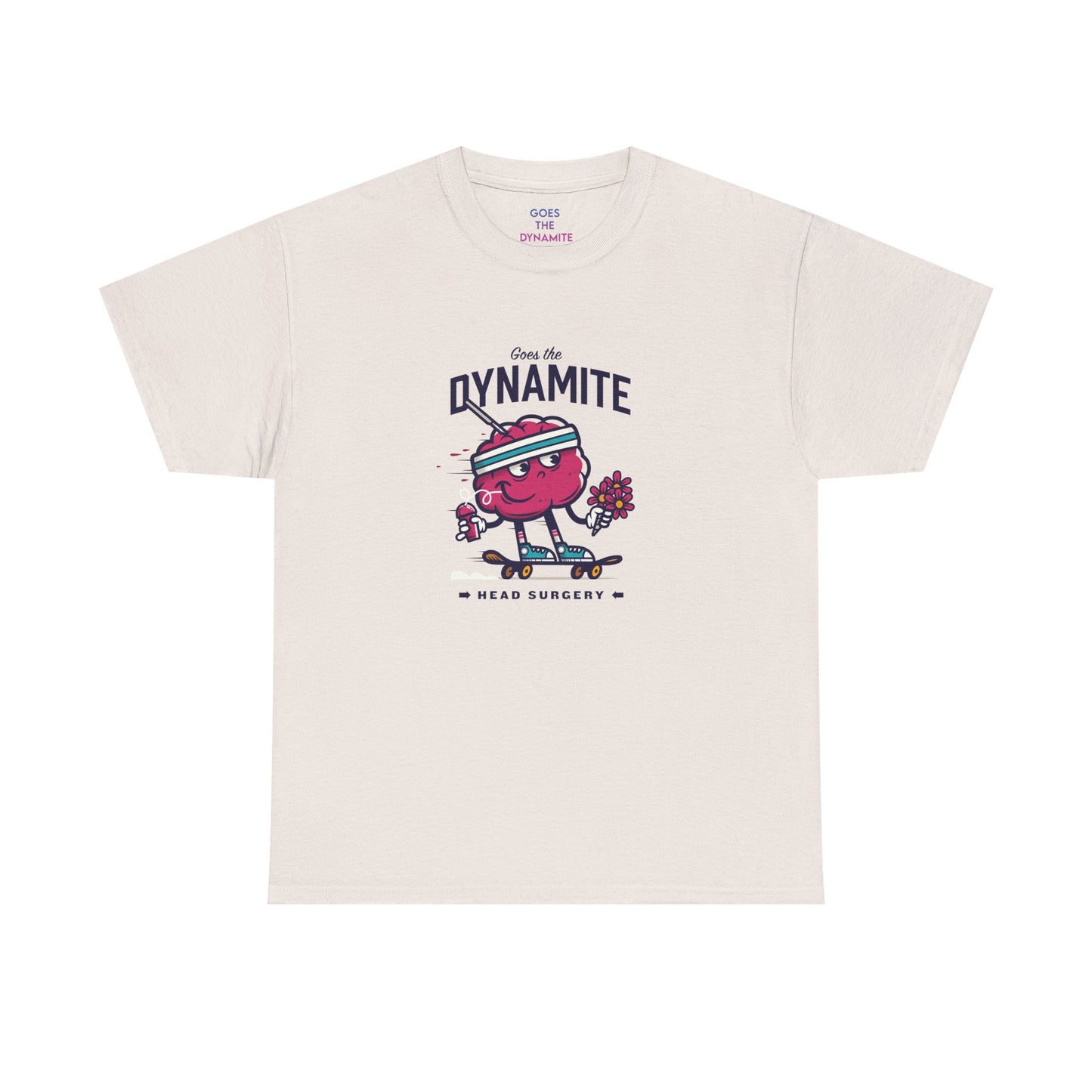 "Brainy" Unisex Heavy Cotton Tee
