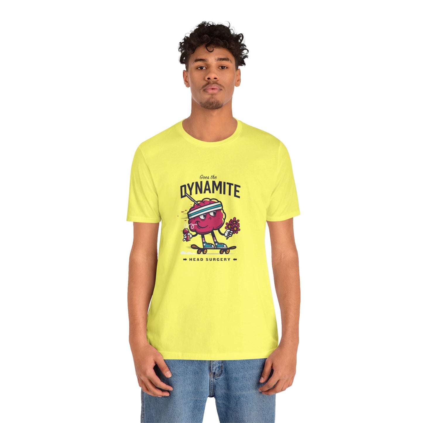"Brainy" Unisex Jersey Short Sleeve Tee