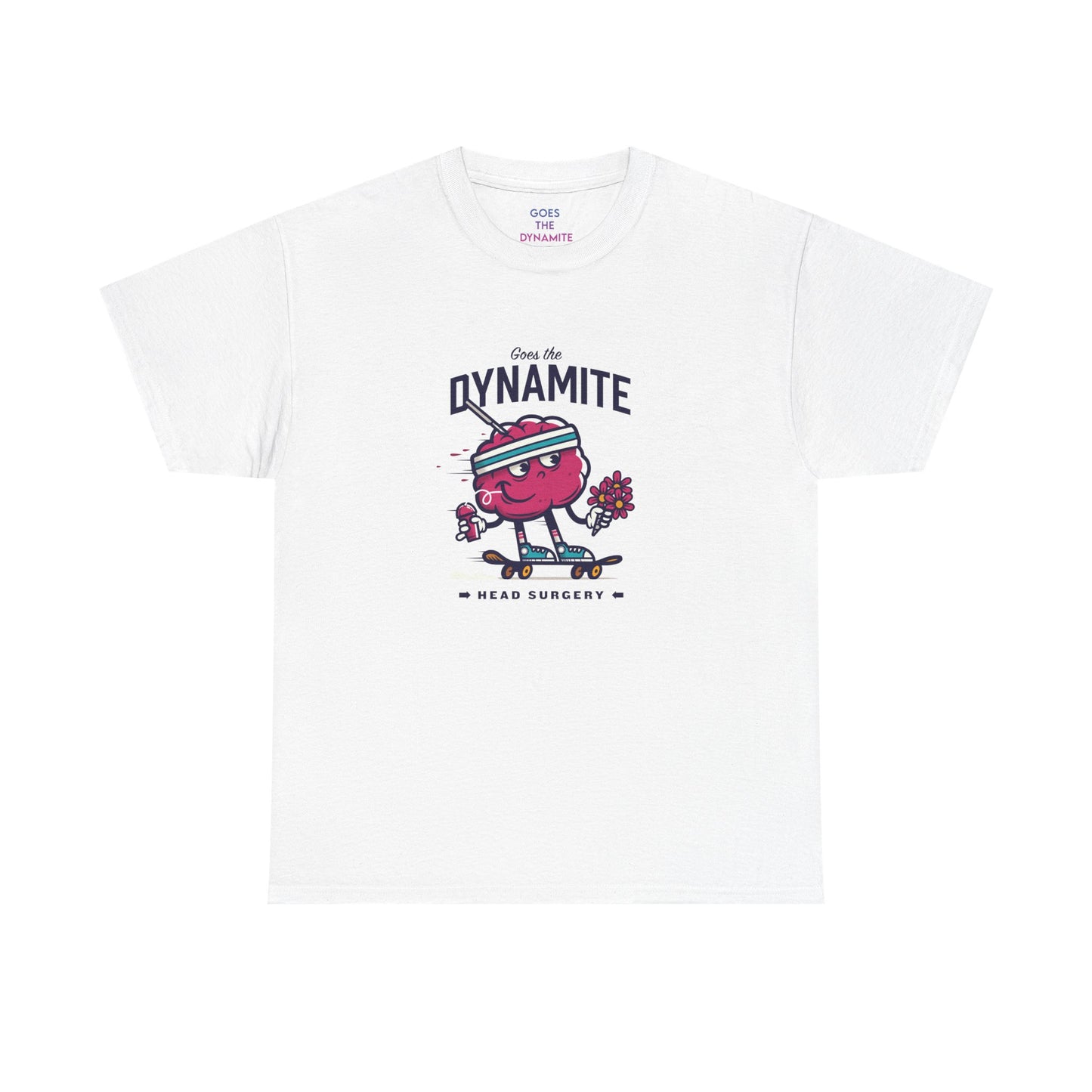 "Brainy" Unisex Heavy Cotton Tee