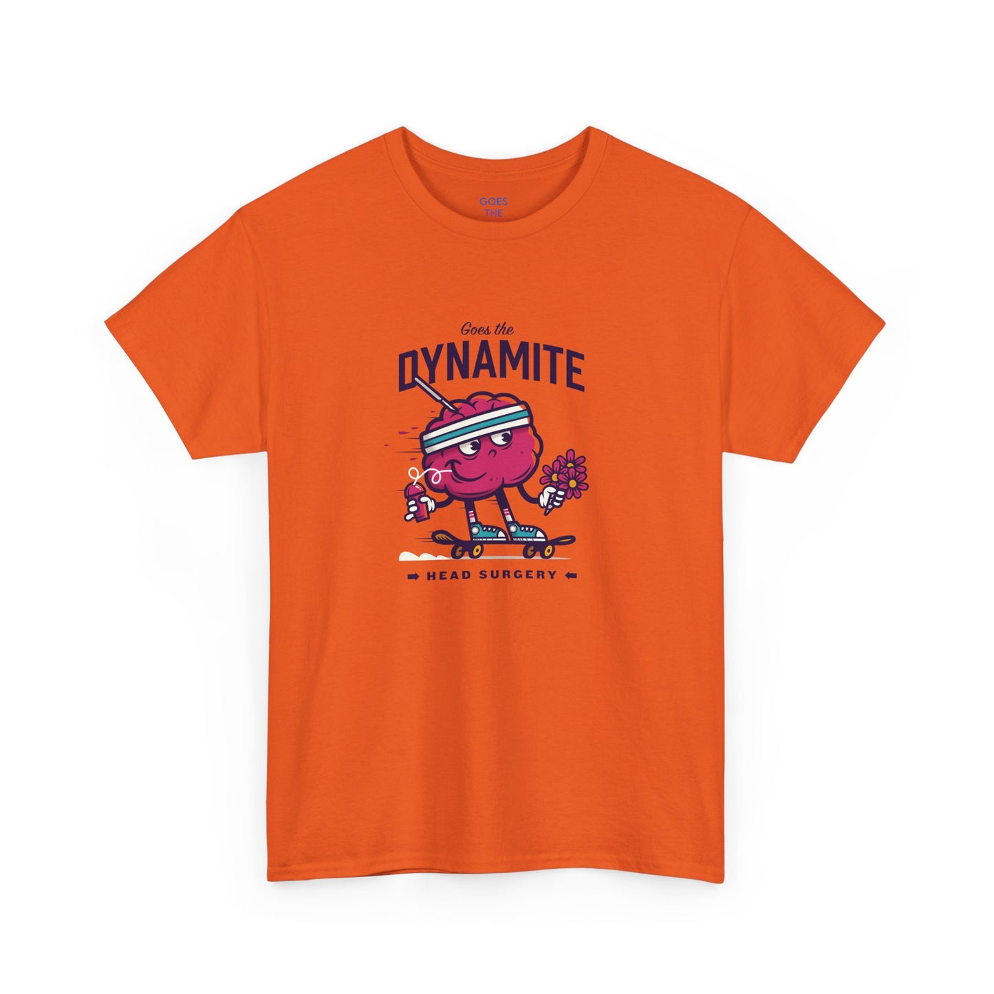 "Brainy" Unisex Heavy Cotton Tee