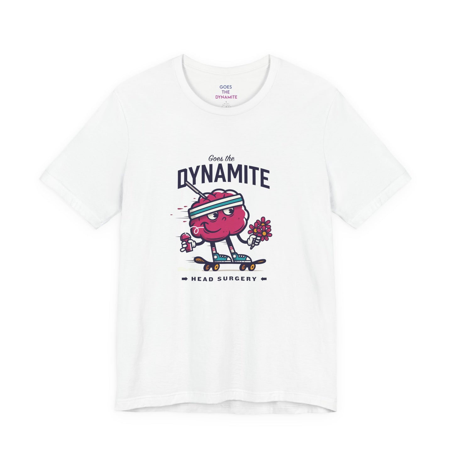 "Brainy" Unisex Jersey Short Sleeve Tee