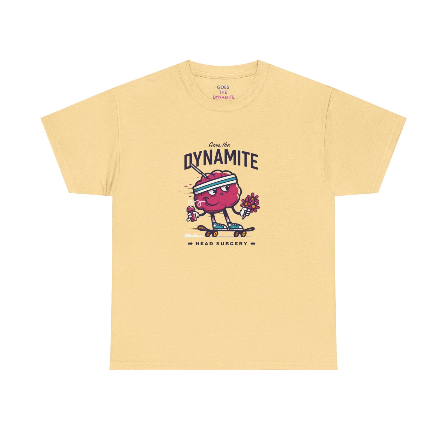 "Brainy" Unisex Heavy Cotton Tee