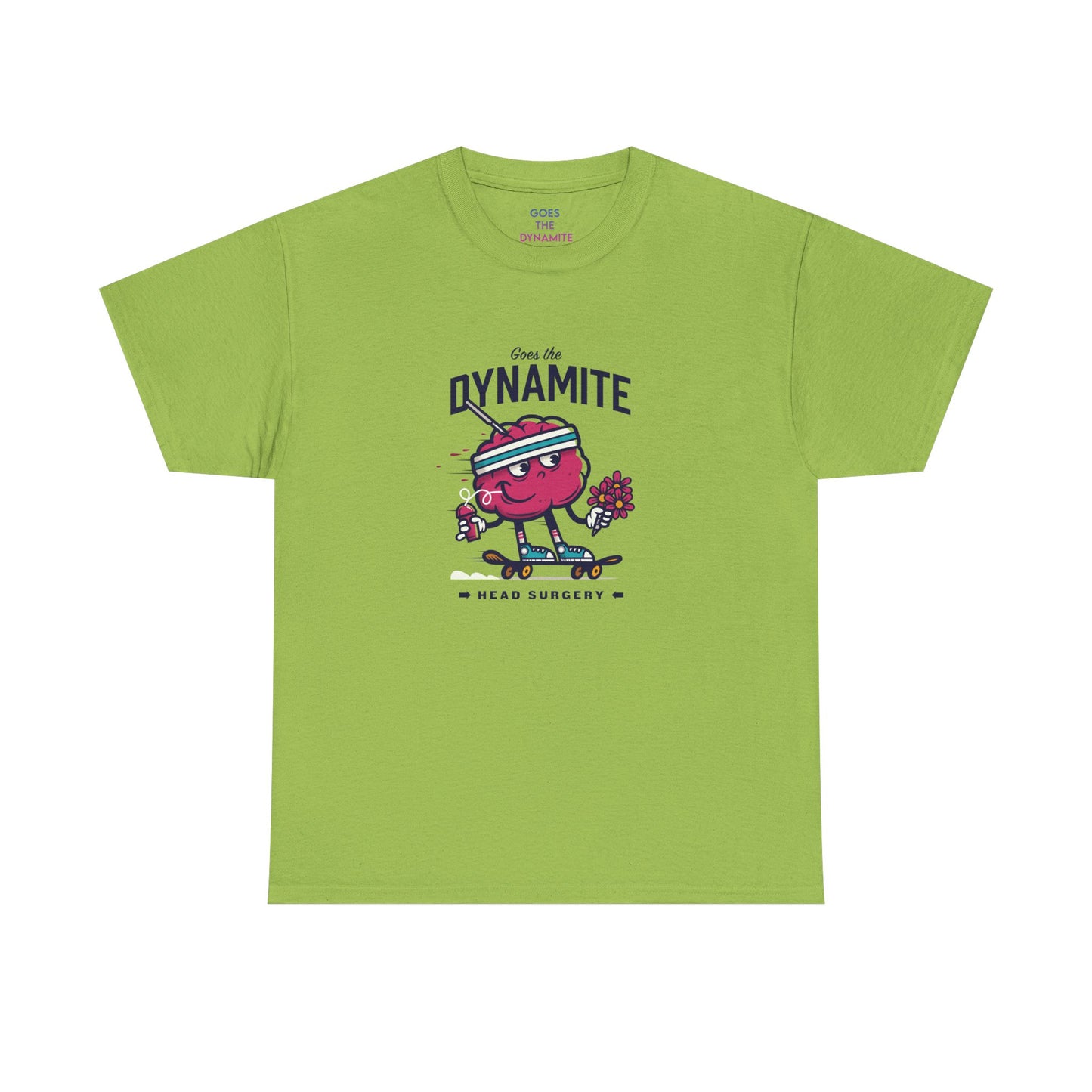 "Brainy" Unisex Heavy Cotton Tee