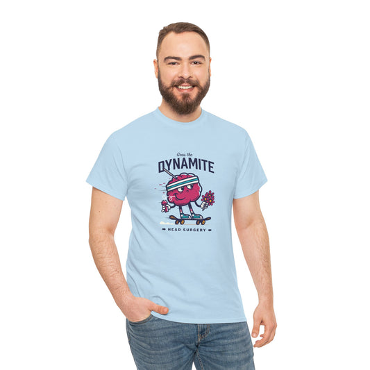 "Brainy" Unisex Heavy Cotton Tee