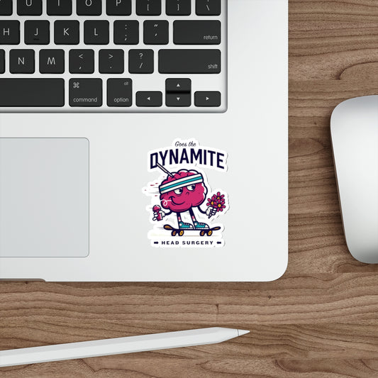 "Brainy" Die-Cut Sticker