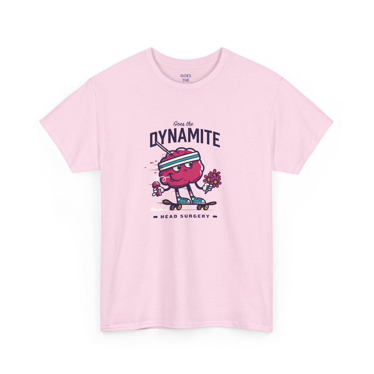 "Brainy" Unisex Heavy Cotton Tee