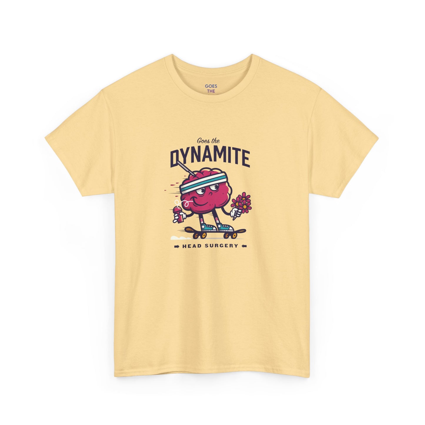 "Brainy" Unisex Heavy Cotton Tee