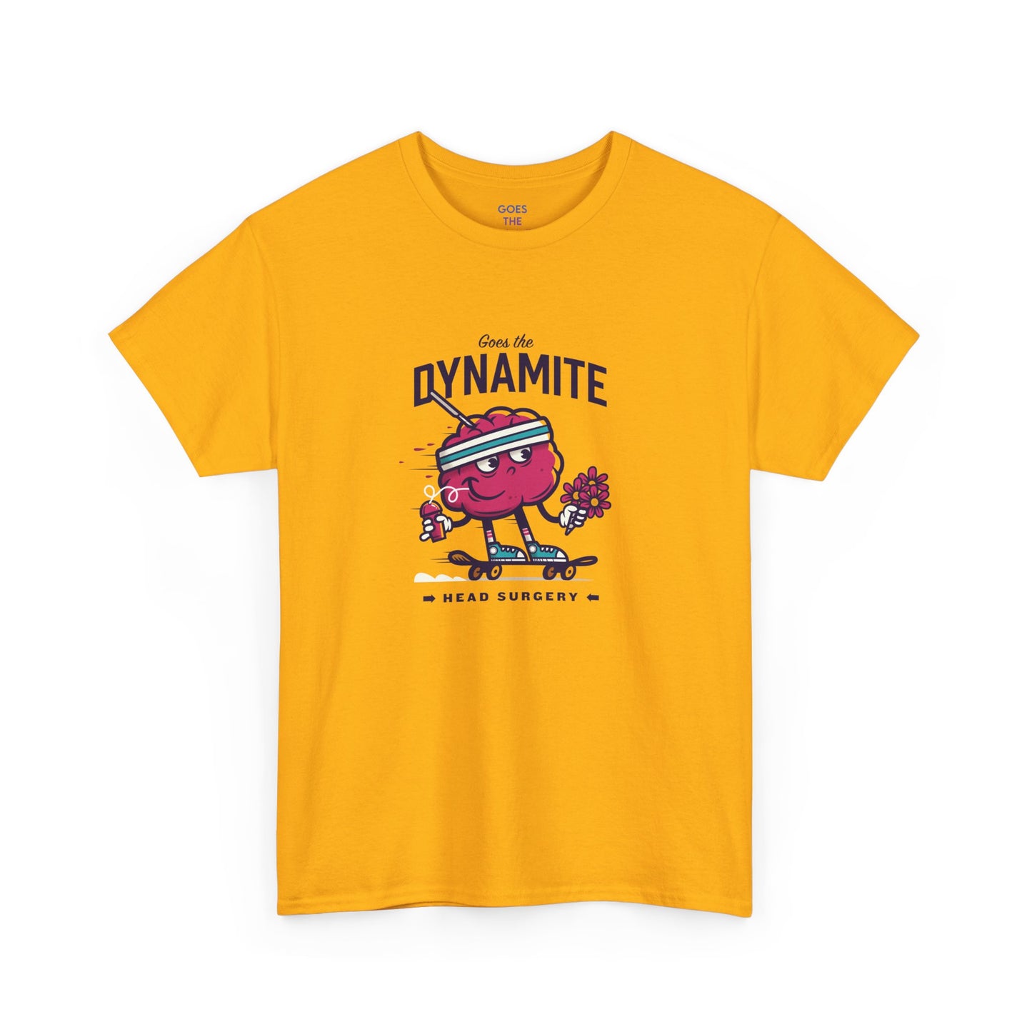 "Brainy" Unisex Heavy Cotton Tee