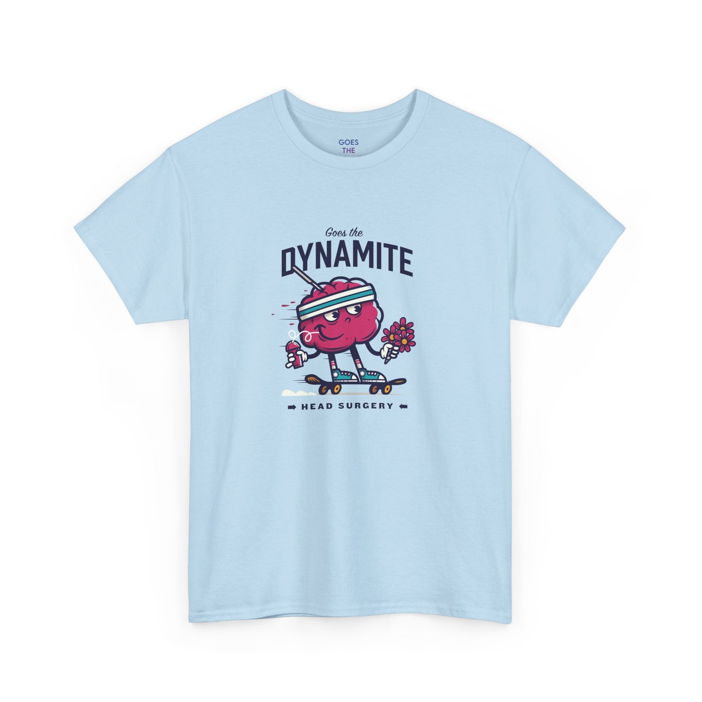 "Brainy" Unisex Heavy Cotton Tee
