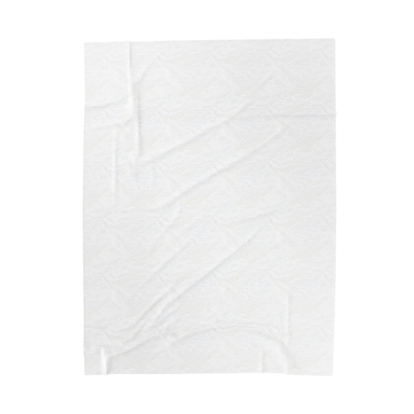 "Logo" Velveteen Plush Blanket