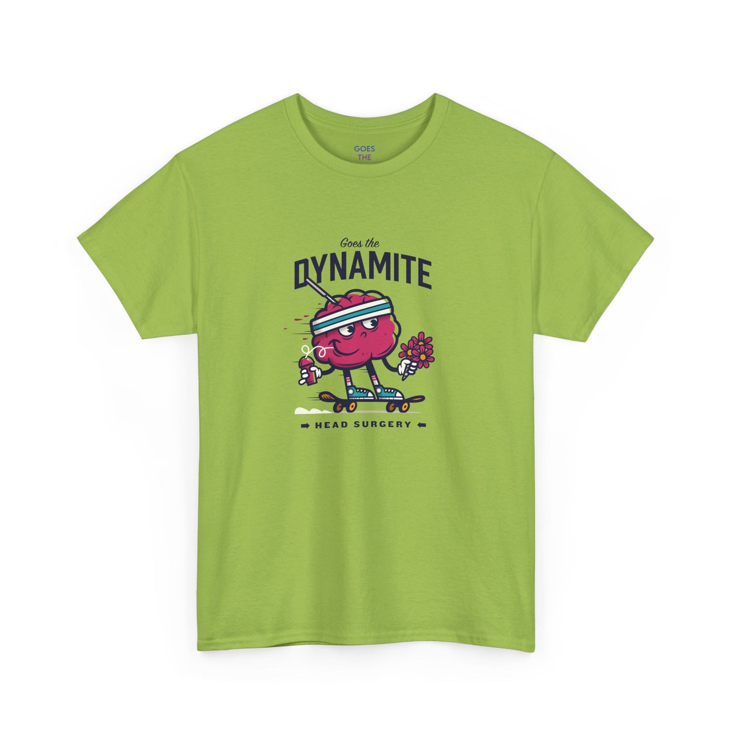 "Brainy" Unisex Heavy Cotton Tee